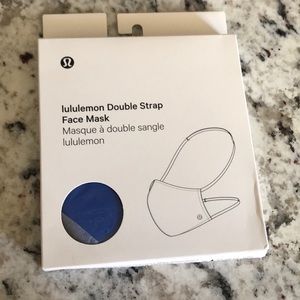 New lululemon double strap face mask